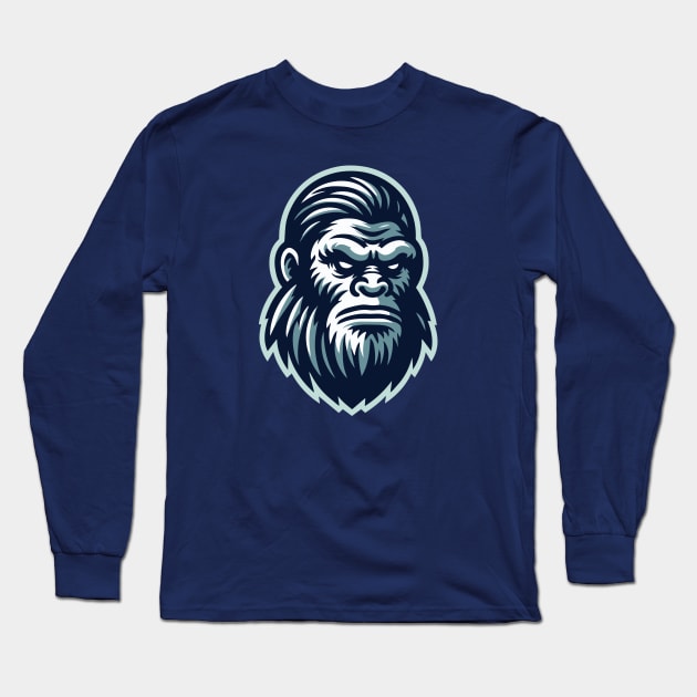 Exclusive Bigfoot Cryptid Tee: Legendary Sasquatch Sightings Inspired Design for Mystery & Wilderness Enthusiasts Long Sleeve T-Shirt by CC0hort